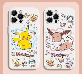 Pokémon เคสไอโฟน 13 11 12 pro max เคส cute iPhone 7 Plus 8 Se2020 8พลัส case Xr Xs X Max cute phone cover