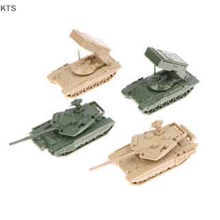 Kts โมเดลจรวดทหาร พลาสติก 4D TOS 1/144 T-90MS ของเล่นสําหรับเด็กผู้ชาย 1 4 ชิ้น