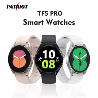 Tf5pro สมาร์ทวอทช์ / สายรัดข้อมือวัดอัตราการเต้นของหัวใจ กันน้ํา สําหรับผู้ชาย ผู้หญิง / นาฬิกามัลติฟังก์ชั่น หน้าจอสัมผัส แบบเต็ม / การตรวจสอบสุขภาพการโทรด้วยเสียง 70+ โหมดกีฬา สร้อยข้อมือ