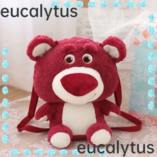 Eucalytus1 กระเป๋าสะพายข้าง รูปตุ๊กตาหมี สําหรับผู้หญิง