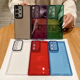 เคส For Samsung Galaxy A32 เคส Samsung A22 เคส Samsung A50 Casing Samsung A50S A30S Case Samsung A10 Case Samsung A20S Case Samsung M32 M22 F22 Case Transparent Shockproof Bumper Phone Clear Case Back Cover MT โทรศัพท์มือถือแบบใส กันกระแทก สําหรับ