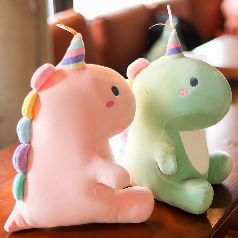 หมอนตุ๊กตาไดโนเสาร์ แบบนิ่ม หลายขนาด เหมาะกับเป็นของขวัญ ของเล่นสําหรับเด็ก
