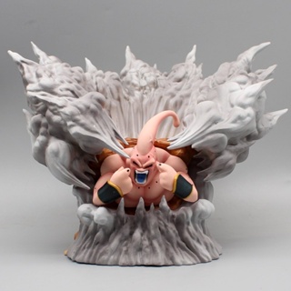 โมเดลฟิกเกอร์ PVC รูปปั้นอนิเมะ Dragon Ball Z Buu Majin Buu ขนาด 19 ซม. ของเล่นสําหรับเด็ก