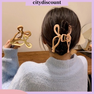 &lt;citydiscount&gt; กิ๊บติดผม รูปโบว์ ปลาฉลาม สีแคนดี้ สไตล์เกาหลี