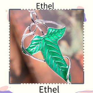 Ethel1 2 ชิ้น สร้อยคอโซ่ ผู้หญิง เครื่องประดับ ของขวัญ เอลฟ์ พิน เข็มกลัด