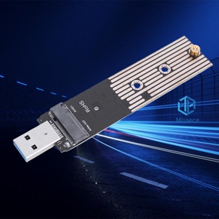 อะแดปเตอร์แปลงฮาร์ดดิสก์ M.2 NVME USB3.1 SSD 10Gbps Gen 2 SSD เป็น USB สําหรับ Samsung 970 960 Series [Missece.th]