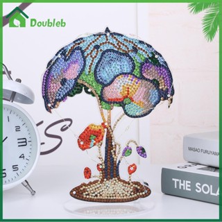 【Doub X ✮】ภาพวาดปักเพชร อะคริลิค ทรงกลม ตามตัวเลข DIY สําหรับตกแต่งบ้าน ✮