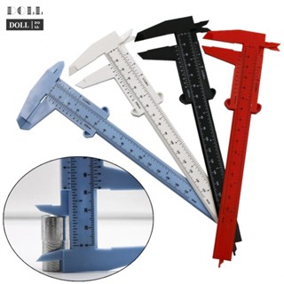 ⭐24H SHIPING ⭐Double Rule Scale Plastic Vernier Caliper Measuring Student Mini Tool Ruler