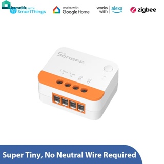 SONOFF ZBMINI Extreme Zigbee Intelligent Switch ZBMINIL2 (ไม่ต้องใช้เส้นศูนย์) Home home