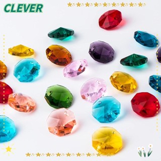 Clever จี้ลูกบอลแก้วคริสตัล ทรงหยดน้ํา หลากสี แฮนด์เมด สําหรับคนรัก