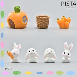 Pista ฟิกเกอร์กระต่ายจิ๋ว ของขวัญ สําหรับตกแต่งสวนบอนไซ