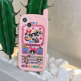 เคสมือถือ TPU แบบนิ่ม ลาย The Powerpuff Girls สําหรับ Apple iPhone 11 12 13 14 Pro Max