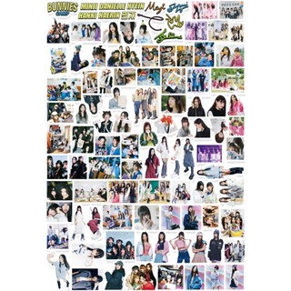 สติกเกอร์ อัลบั้มรูปภาพ NJ GET UP BUNNIES CAMP DIY สําหรับติดตกแต่งกระเป๋าเดินทาง แล็ปท็อป โทรศัพท์มือถือ สมุดภาพ 95-101 ชิ้น ต่อชุด