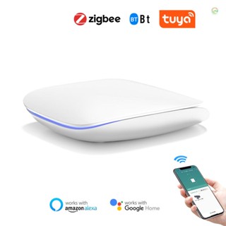 Tomobetter Tuya Zigbee BT ฮับเกตเวย์อัจฉริยะ ควบคุมผ่านแอพ สําหรับ Amazon Alexa Google Home