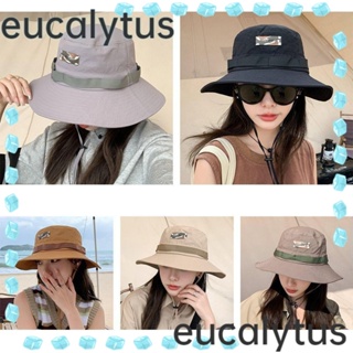 Eucalytus1 หมวกบักเก็ต กันแดด ป้องกันรังสียูวี แฟชั่นฤดูร้อน