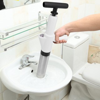 Ryo Tools Toilet Plunger Drain Unblocker คู่มืออันทรงพลังอุปกรณ์ขุดด้วยลม Blaster Gun Cleaner