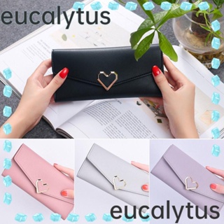 Eucalytus1 กระเป๋าสตางค์ กระเป๋าคลัทช์ ใส่เหรียญ หูฟัง โทรศัพท์ โทรศัพท์ สําหรับผู้หญิง