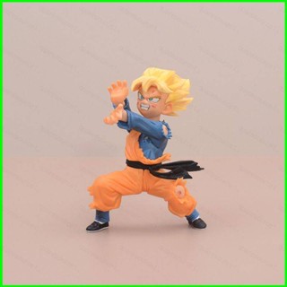 Sqt โมเดลฟิกเกอร์ ดราก้อนบอล Son Goten Super Saiyan Kamehameha ของเล่น ของสะสม สําหรับเด็ก