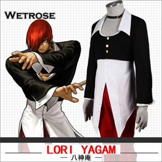 [Wetrose] ชุดเครื่องแต่งกายคอสเพลย์ อนิเมะ THE KING OF FIGHTERS KOF Yagami Iori สําหรับผู้ชาย