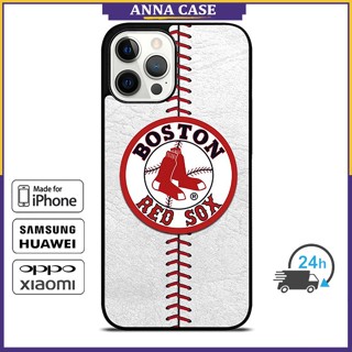 เคสโทรศัพท์มือถือ ลาย Boston Red Sox 4 สําหรับ iPhone 14 Pro Max 13 Pro Max Samsung Galaxy Note10+ S21Ultra