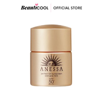 Anessa Perfect UV Sunscreen Skincare Milk Spf50+ pa++++ 12ml กันแดดเนื้อน้ำนม Aqua EX