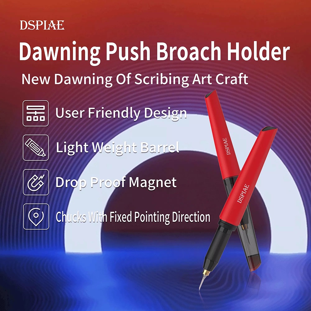 DSPIAE PT-TH Dawning Push Broach Holder XPB Tungsten Steel BroachGundam Model Tool