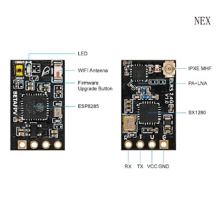 ตัวรับสัญญาณ NEX BETAFPV ELRS ExpressLRS บนฐาน Semtech LoraSX127x หรือ SX1280