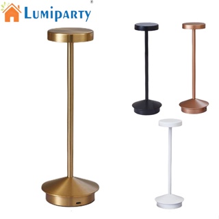 Lumiparty โคมไฟตั้งโต๊ะ Led ถนอมสายตา ชาร์จ Usb หรี่แสงได้ แบบไม่ต้องเหยียบ