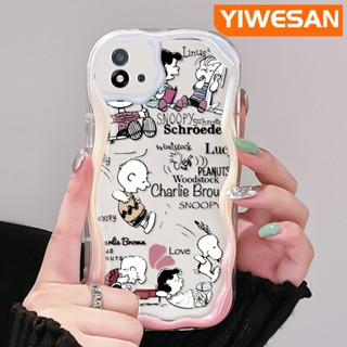 เคสโทรศัพท์มือถือ ซิลิกาใส แบบนิ่ม ลายสนูปปี้ กันกระแทก สําหรับ Realme C20 C20A C11 2021 C11 2020 Narzo 50i