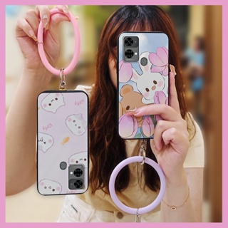 creative cute Phone Case For Oukitel C33 protective personality solid color heat dissipation Back Cover Dirt-resistant ring