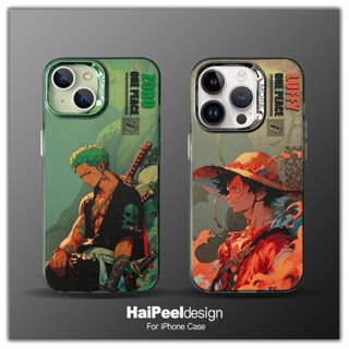 เคส Iphone เคสแข็ง ลายการ์ตูนโจรสลัด สําหรับ iphone 14 13 12 11 pro max