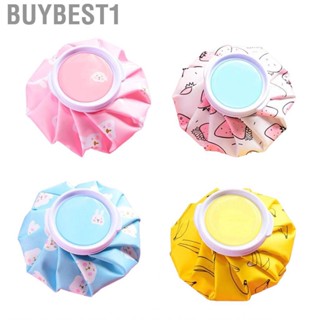 Buybest1 Cute Ice Bag  Print Fabric Wear Resistant Cartoon Pattern Thickened Neck for Home Injuries