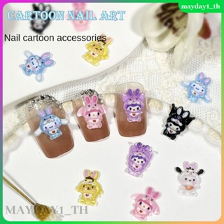 SANRIO เครื่องประดับเรซิ่น ลายการ์ตูนซานริโอ้ สําหรับตกแต่งเล็บ