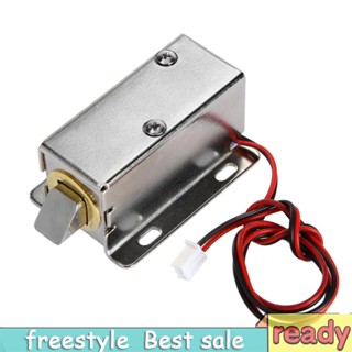 [freestyle01.th] อุปกรณ์ล็อคประตูไฟฟ้า DC12V RFID สําหรับลิ้นชัก ตู้