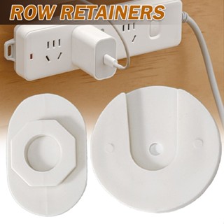 Power Strip Holder Traceless Wall-mounted Socket Plug Power Board Sticker Hook