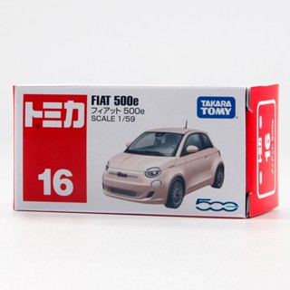 Tomy/domeka โมเดลรถยนต์จําลอง ของเล่นสําหรับเด็ก 16 Fiat 500e แรม ขนาดเล็ก173816