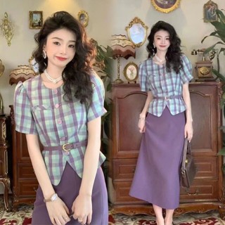 ชุดเดียว/ชุด ใหม่รับซัมเมอร์ ลุคสาวหวานลดหนําใจ 2 ชุด ลุคสาวหวานรับซัมเมอร์ ลุคสาวหวาน ลดหวานได้ 2 ชุด