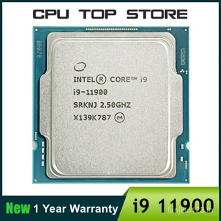 ใหม่ โปรเซสเซอร์ CPU Intel Core i9 11900 2.5GHz Eight-Core 16-Thread L3=16MB 65W LGA 1200