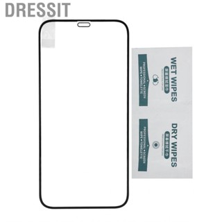 Dressit Tempered Glass Screen Protector  Fingerprint Full Film For