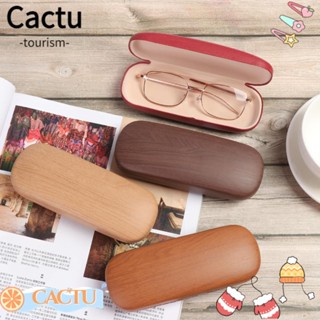 Cactu กล่องใส่แว่นตาแฟชั่น พร้อมซับในกํามะหยี่ แบบแข็ง สําหรับอ่านหนังสือ