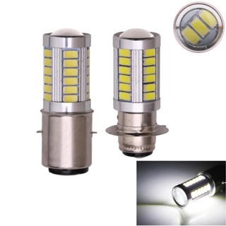 ไฟตัดหมอก LED 12 24V PX15D BA20D 33 SMD อุปกรณ์เสริม สําหรับรถจักรยานยนต์ 1 2 ชิ้น