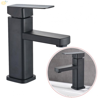 【VARSTR】Steel Faucet 304 Stainless Steel Basin Faucet Single Sink For Bathroom