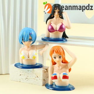 Oceanmapdz ฟิกเกอร์ PVC รูปปั้นอนิเมะ Rem Boa Hancock ของขวัญวันเกิด สําหรับตกแต่งแดชบอร์ด