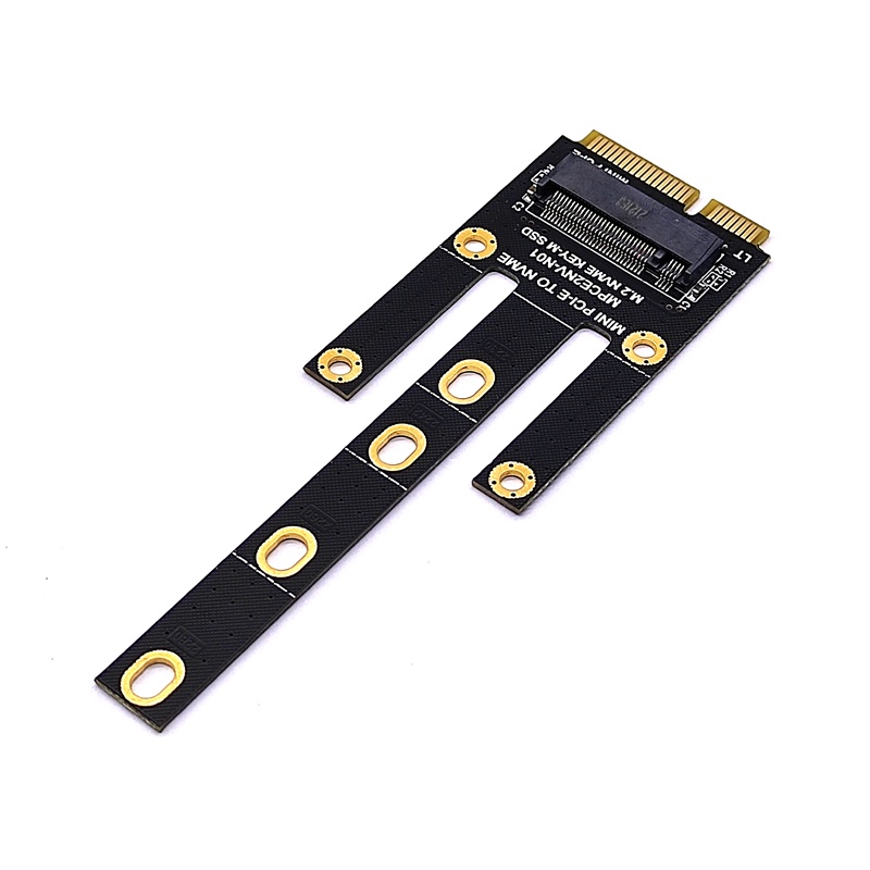 อะแดปเตอร์แปลง MINI PCI Express เป็น NVME MINI PCIE เป็น M.2 NGFF การ์ดขยาย MINI PCI-E เป็น M2 NVME รองรับ 2230 2242 2260 2280 M.2 NVME PCIE M2 SSD
