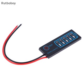 [Rut] เครื่องทดสอบระดับกรดตะกั่วลิเธียม 1S-8S Li-ion 5-30V จอแสดงผล LCD COD