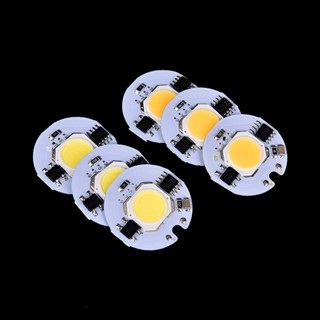 Llph ชิปไฟสปอตไลท์ LED COB 7W 5W 3W สีขาวอบอุ่น สําหรับไฟสปอตไลท์ 1 ชิ้น