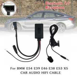 อะแดปเตอร์สายเคเบิลเสียง HIFI บลูทูธ 5.0 และไมโครโฟน สําหรับ BMW E54-E39-E46-E38-E53