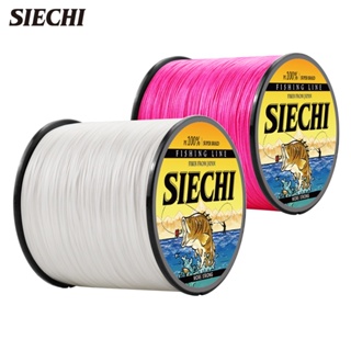 Siechi สายเอ็นตกปลา PE แบบถัก หลากสี 300 ม. 12 15 20 30 38 43 52 65 83LB 4 เส้น