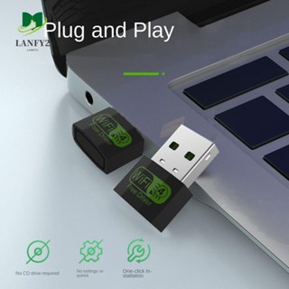 Alanfy อะแดปเตอร์การ์ดเครือข่ายไร้สาย USB WiFi LAN 150Mbps ความเร็วสูง ทนทาน สําหรับคอมพิวเตอร์ โทรศัพท์