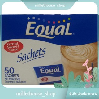 (แพ็ค2)Equal Sugar 50g/น้ำตาลเท่ากัน 50g